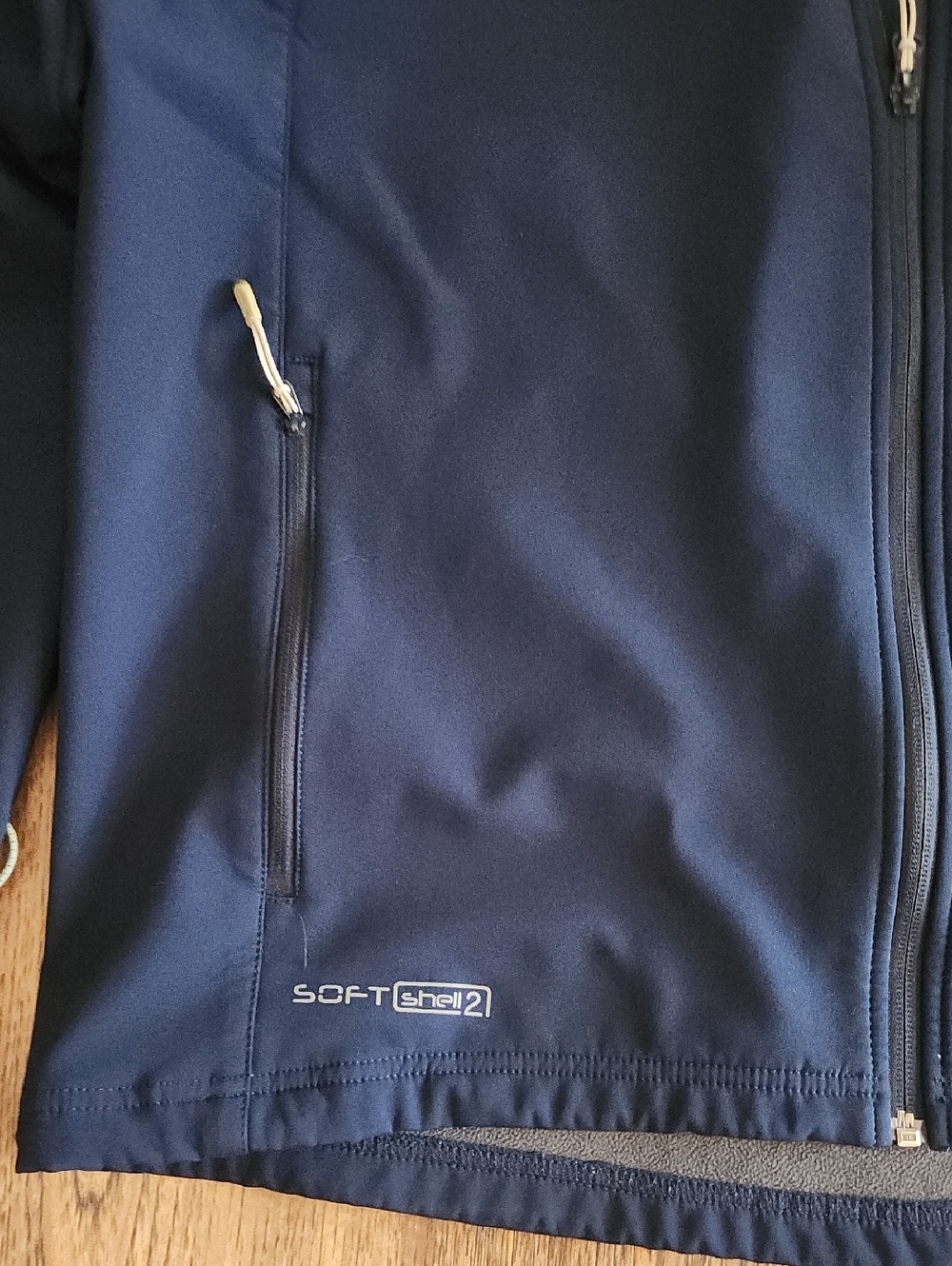 K-Way Men's Navy Performance Softshell Jacket - Picture 3 of 6